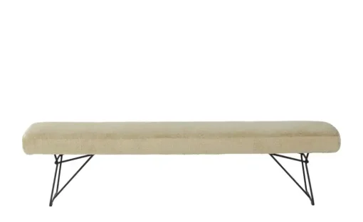 Jette Home Einzelbank Lozano | Creme | Möbel Höffner