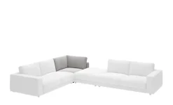 Jette Home Element Ecke in Cord Sila | Grau, Cordstoff