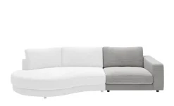 Jette Home Element Einsitzer Armlehne rechts in Cord Sila | Grau, Cordstoff