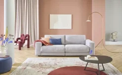 Jette Home Element Einsitzer Armlehne rechts in Cord Sila | Grau, Cordstoff