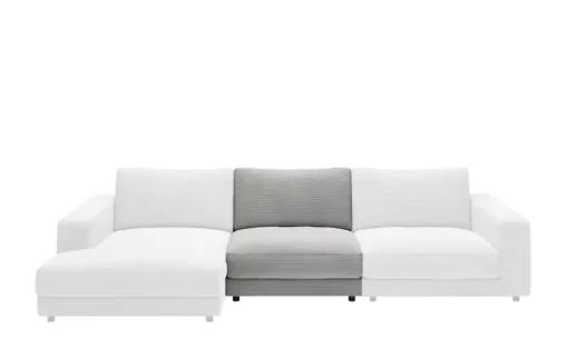 Jette Home Element Einsitzer ohne Armlehne in Cord Sila | Grau, Cordstoff