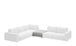 Jette Home Element Hocker in Cord Sila | Grau, Cordstoff