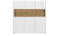 Jette Home Highboard Como | Weiß | Möbel Höffner
