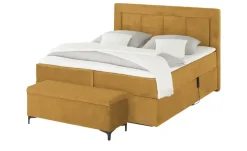 Jette Home Motor-Boxspringbett Jette Patch | Goldgelb, 160 cm