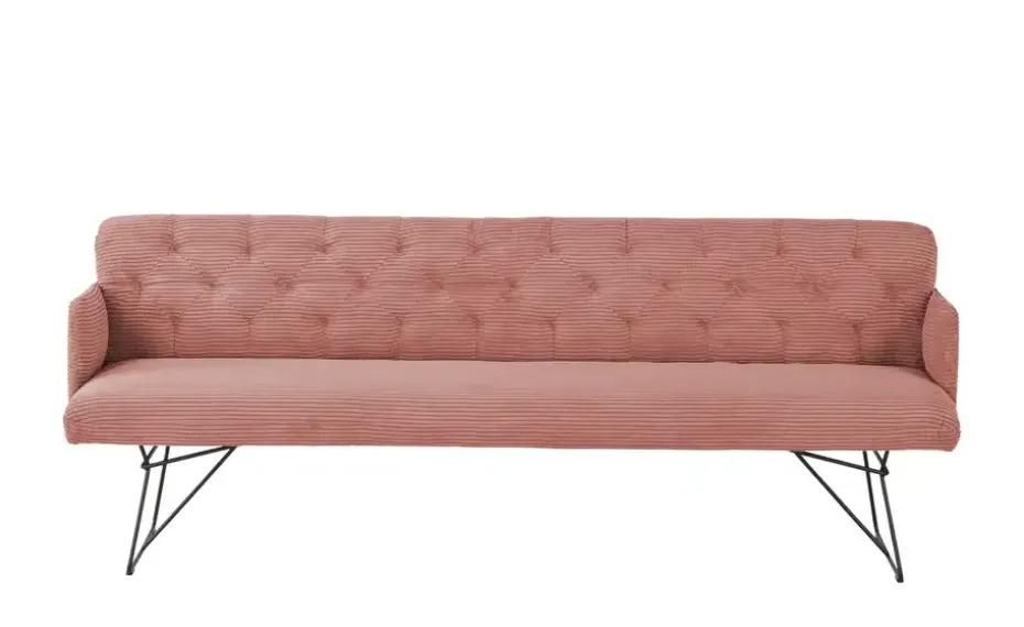 Jette Home Polsterbank Salo | Pfirsich, Cordstoff