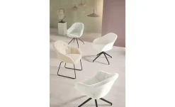 Jette Home Polsterstuhl Abby | Weiß, Chenille | Höffner