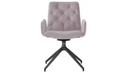 Jette Home Polsterstuhl drehbar Salo | Altrosa