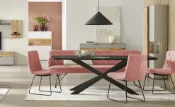 Jette Home Polsterstuhl Salo | Pfirsich, ohne | Höffner