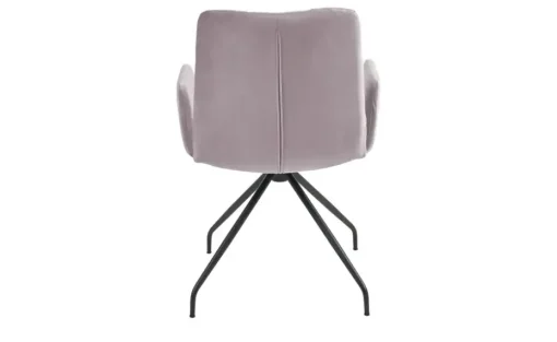 Jette Home Polsterstuhl Salo | Altrosa, Velours
