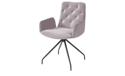 Jette Home Polsterstuhl Salo | Altrosa, Velours
