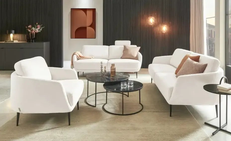 Jette Home Sessel Polly | Creme, Webstoff | Höffner