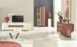 Jette Home Sideboard Pedra | Burgund, 190 cm | Höffner