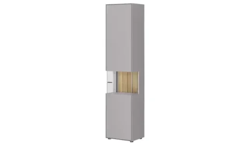 Jette Home Vitrine Como | Hellgrau, rechts | Höffner