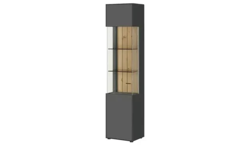 Jette Home Vitrine Como | Graphit, links | Höffner