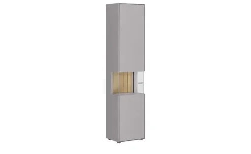 Jette Home Vitrine Como | Hellgrau, links | Höffner