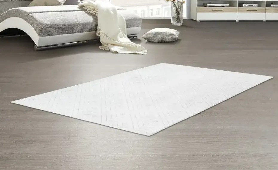 Jette Home Webteppich Signatur | Beige, 80x150 cm