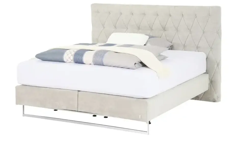 JOOP! Boxspringbett Cubic Chesterfield | 180 cm, H2 & H3