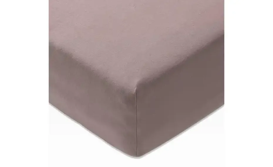 JOOP! Boxspringspannbetttuch Uni | 100 cm, Taupe