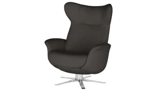 JOOP! Drehsessel Leder 8114 | Dunkelbraun | Höffner