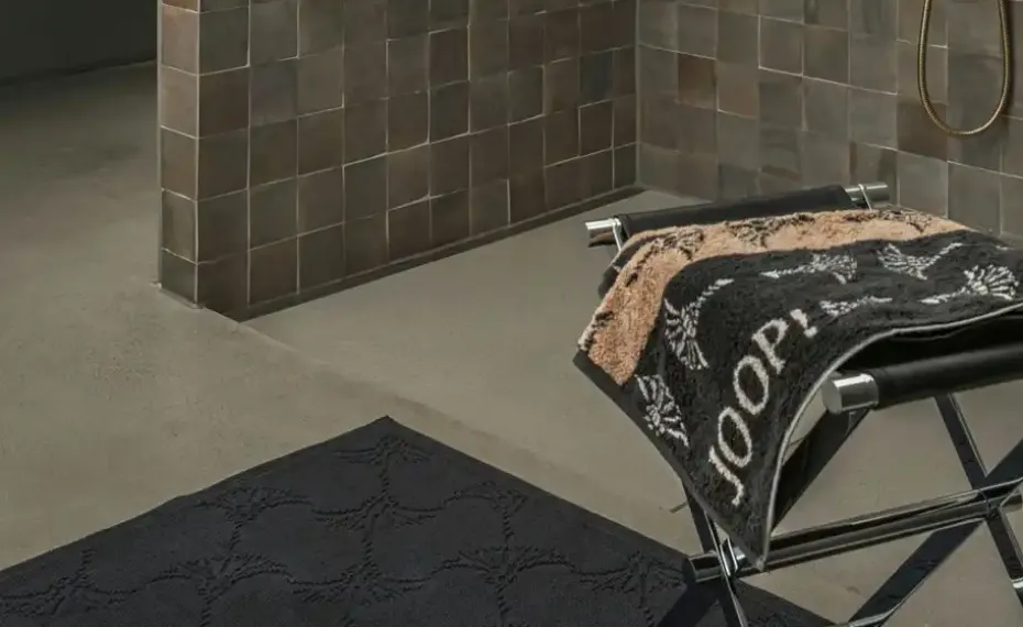 JOOP! Duschtuch J-Divided Doubleface | Grau, Steingrau