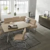 JOOP! Eckbank  Leder Loft | Hellbraun | Möbel Höffner