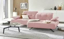JOOP! Ecksofa  8111 Square  | Lachs, rechts | Höffner