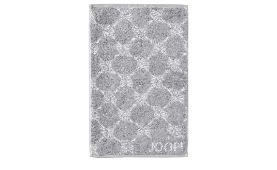 JOOP! Gästetuch JOOP 1611 Classic Conflower | Silbergrau, Grau