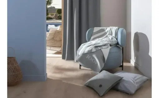 JOOP! Kissenhülle Fine-Leaf | Anthrazit | Möbel Höffner