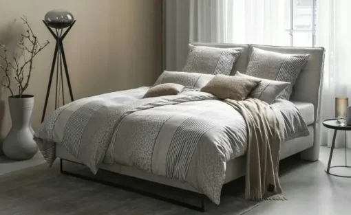 JOOP! Mako-Satin-Bettwäsche Leo | Creme | Möbel Höffner