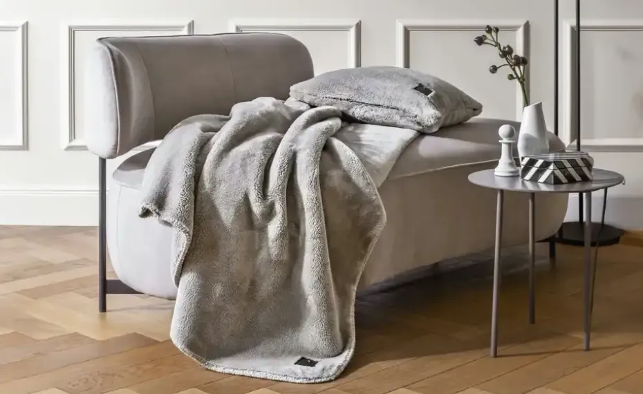 JOOP! Plaid J-Sleek | Grau | Möbel Höffner