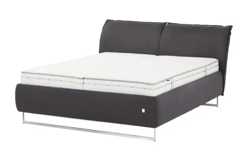 JOOP! Polsterbett Cubic Cushion | Dunkelgrau, 160 cm