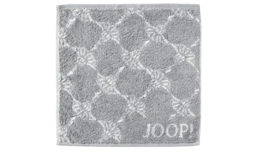 JOOP! Seiftuch JOOP 1611 Classic Cornflower | Silbergrau, Weiß