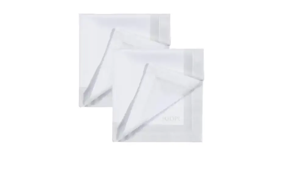 JOOP! Servietten 2er-Set Signature | Weiß | Höffner