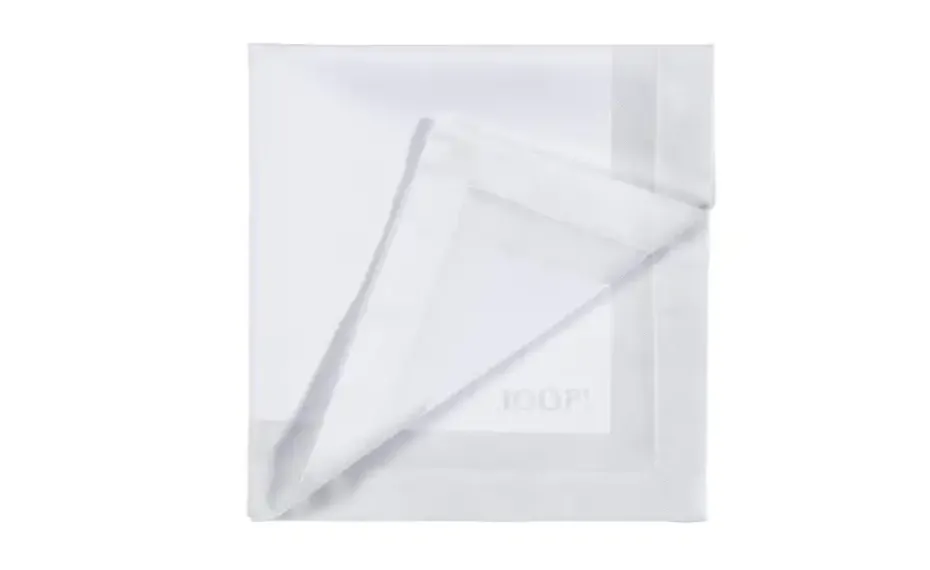 JOOP! Servietten 2er-Set Signature | Weiß | Höffner