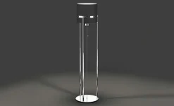 JOOP! Stehleuchte 1-flammig Textil Round Lights Chrome
