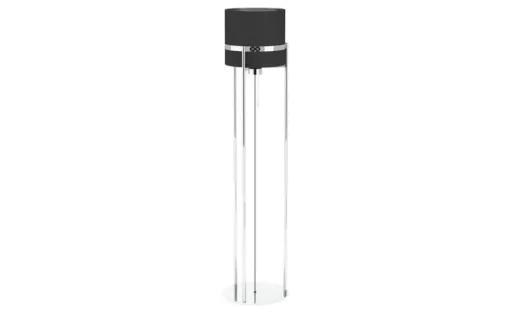 JOOP! Stehleuchte 1-flammig Textil Round Lights Chrome