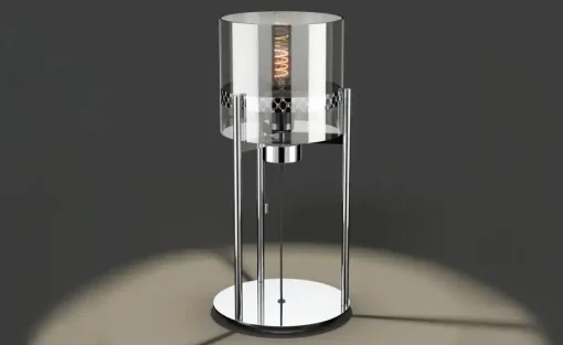JOOP! Tischleuchte Round Lights Chrome | Möbel Höffner