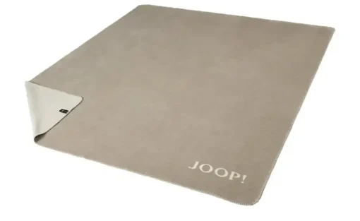 JOOP! Wohndecke JOOP! Melange-Doubleface | Sand, Beige