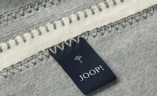 JOOP! Wohndecke JOOP! Melange-Doubleface | Beige, Silbergrau