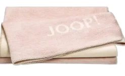 JOOP! Wohndecke Melange Doubleface | Beige, Rosa