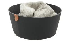 Justinus Filzkorb Lifestyle | Schwarz, Rund | Höffner