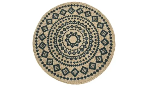 Jute-Teppich Mamda Ornament | Ornamente | Möbel Höffner