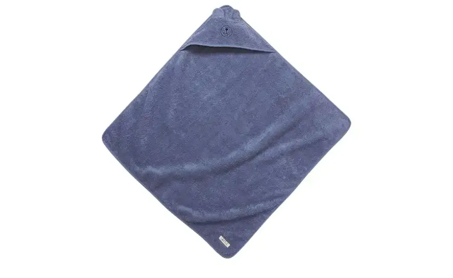 Kapuzenbadetuch Bär | Blau | Möbel Höffner