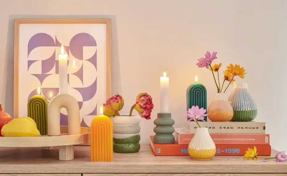 Kerzenhalter | Dunkelgrün | Möbel Höffner