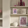 Kerzenhalter Blume, 2er Se | Pink | Möbel Höffner