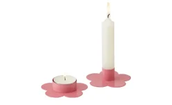 Kerzenhalter Blume, 2er Se | Pink | Möbel Höffner
