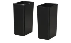 KHG Abfalleimer 2x15l | Grau | Möbel Höffner