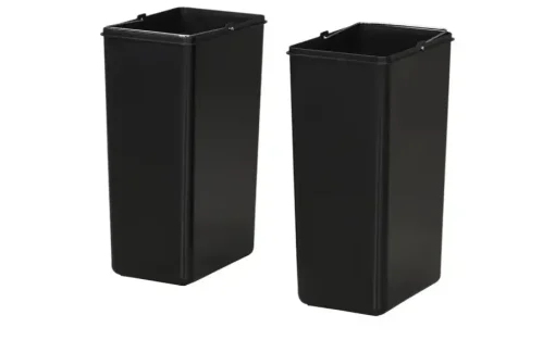 KHG Abfalleimer 2x15l | Grau | Möbel Höffner