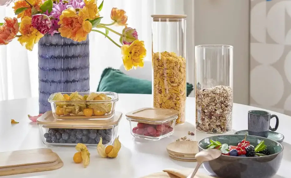 KHG Aufbewahrungsdose 320 ml quadratisch | 320 ml