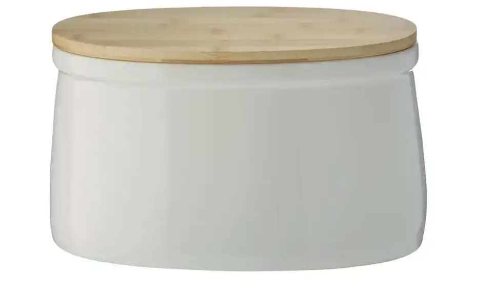 KHG Aufbewahrungsdose | Weiß, Aufbewahrung oval